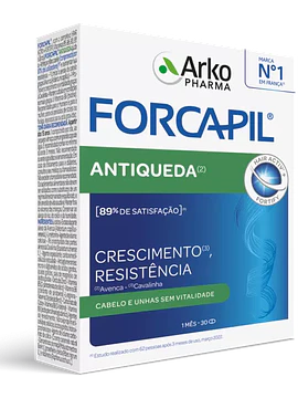 Arkopharma Forcapil Anti-Queda de Cabelo 30 Cápsulas