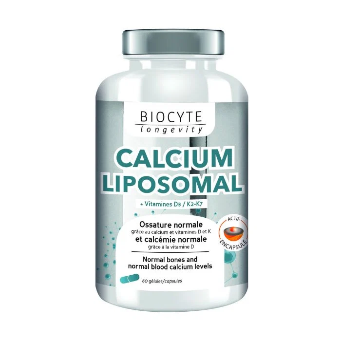Biocyte Calcium Vitamins D3+K2 60 Cápsulas