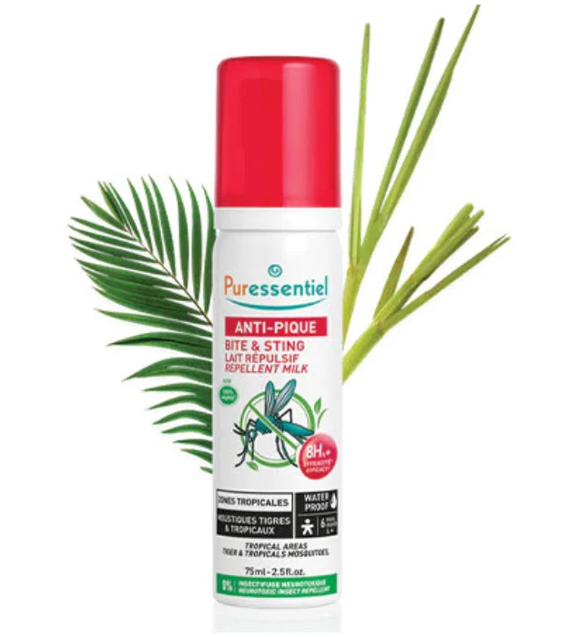 Puressentiel SOS Insetos Leite Repelente Zonas Tropicais 75ml