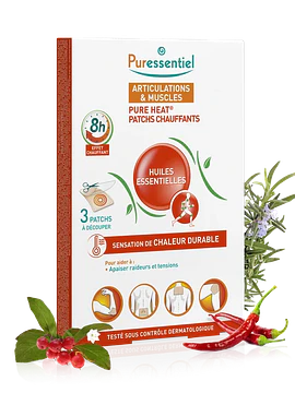 Puressentiel Articulações e Músculos Pensos Térmicos 3 Unidades