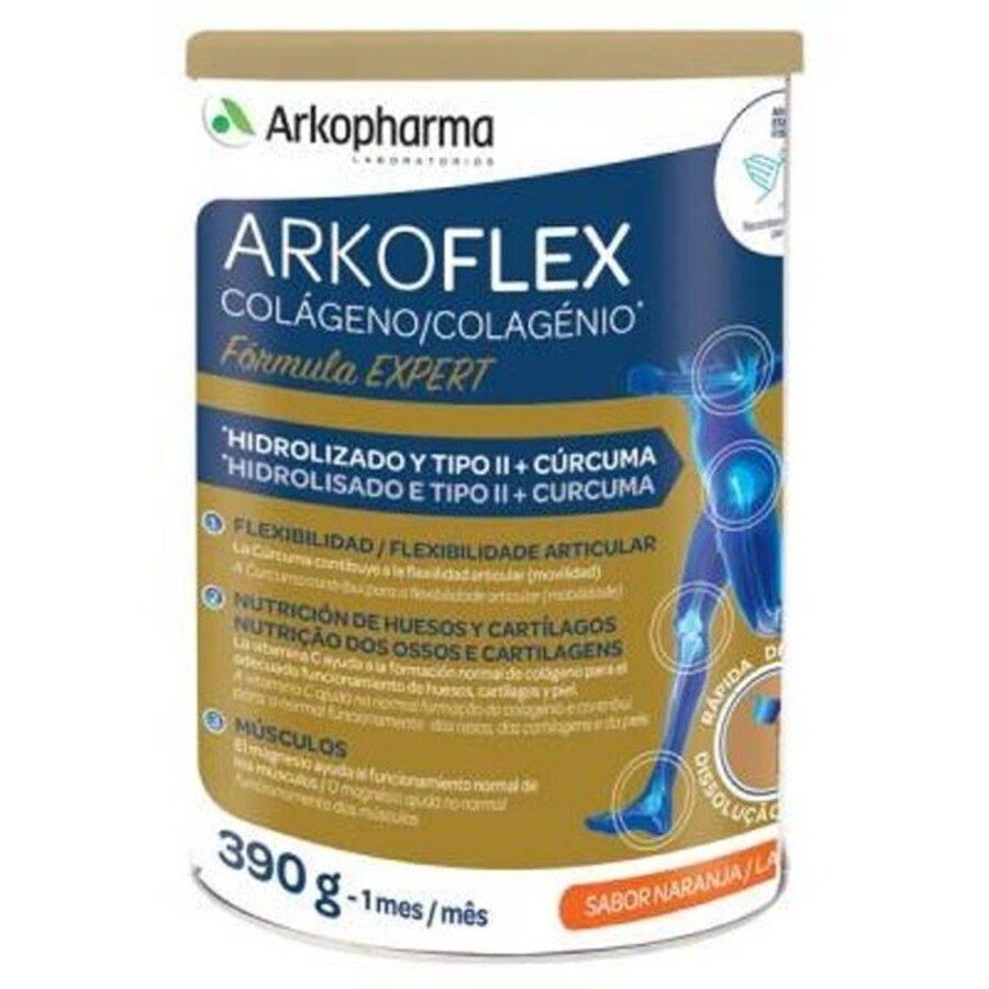 Arkoflex Colagénio Fórmula Expert 390g Laranja