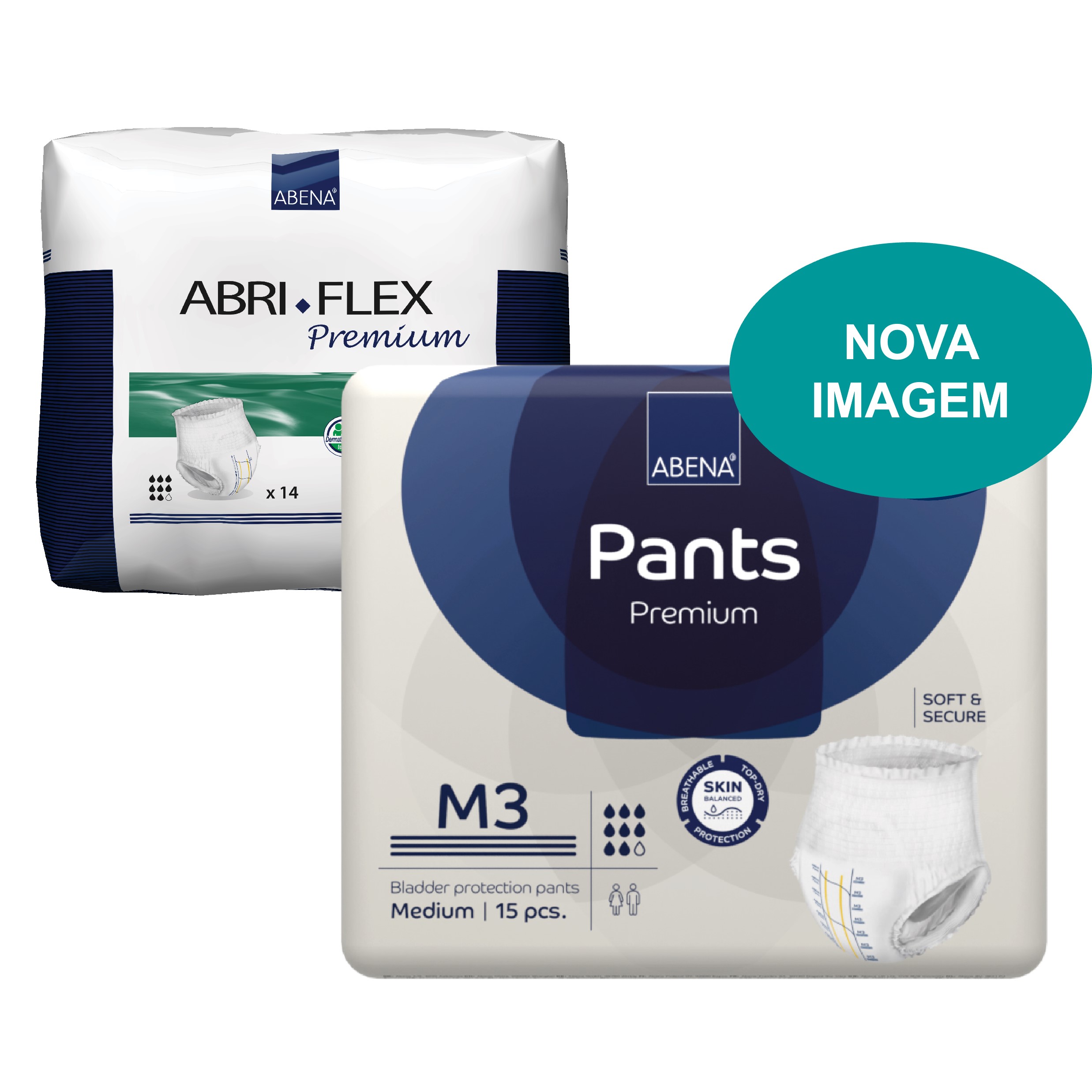 Abena Pants Premium Cueca M3 15 unidades
