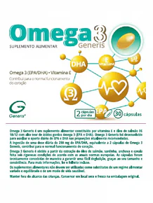 Generis Omega 3 30 cápsulas