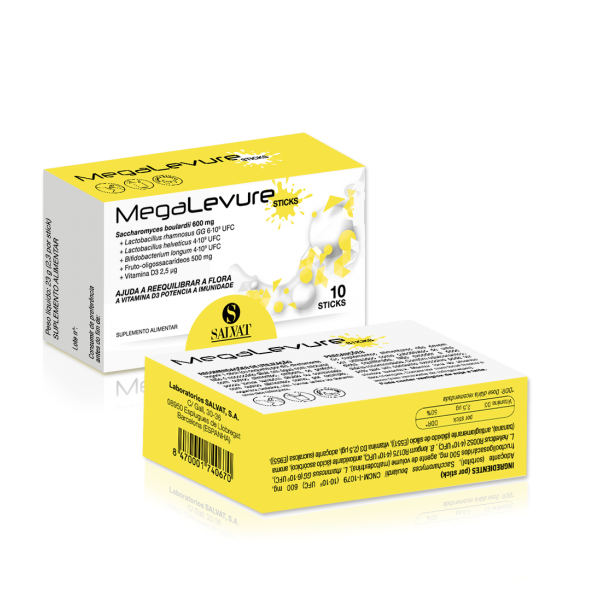 Megalevure 10 Saquetas Banana