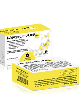 Megalevure 10 Saquetas Banana