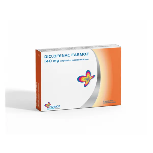 Diclofenac Farmoz 140mg 5 Emplastos Medicamentosos
