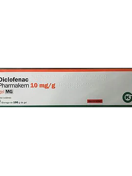 Diclofenac Pharmakern 10mg/ml Gel 100g
