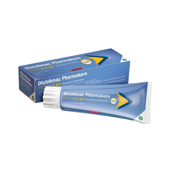 Diclofenac Pharmakern Gel 20mg/g 180g