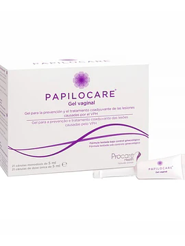 Papilocare Gel Vaginal Canula 21x5ml