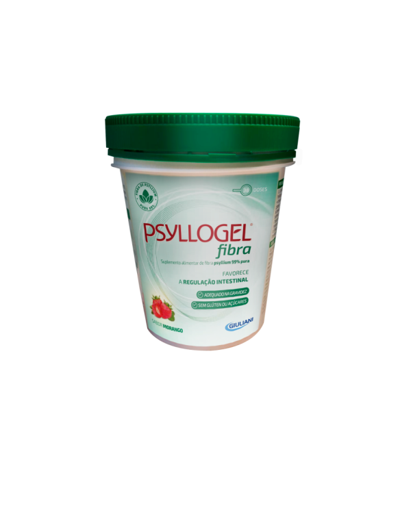 Psyllogel Fibra Morango Frasco 170g