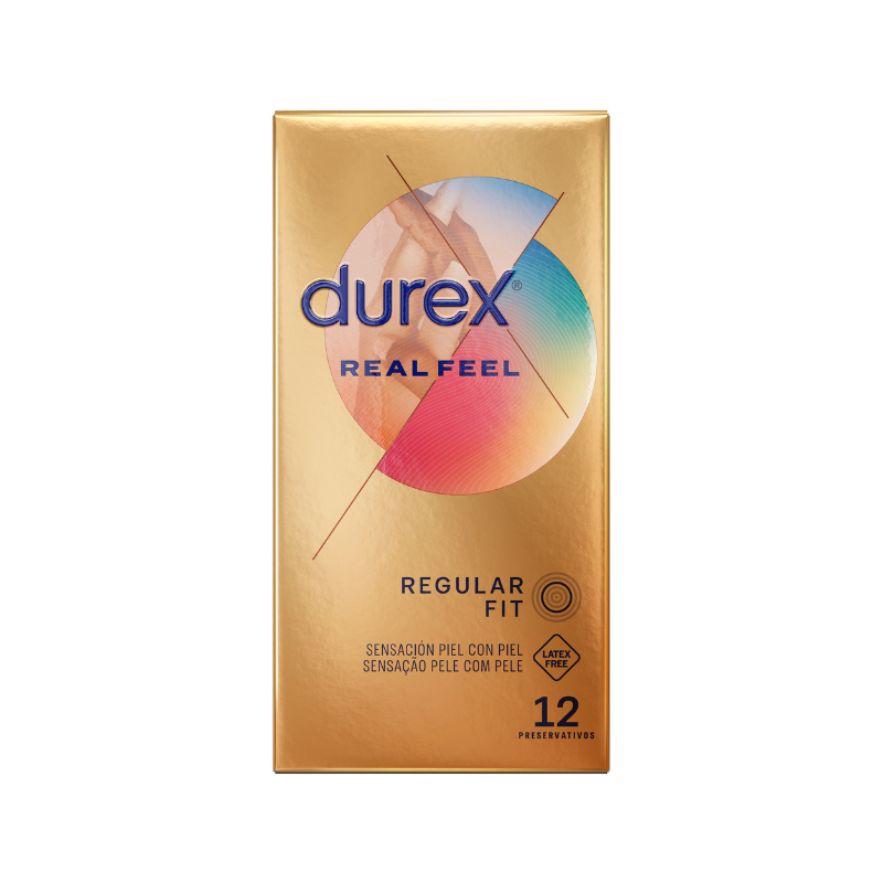 Durex Preservativos Real Feel 12 Unidades