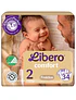 Libero 2 Newborn Fraldas  3-6Kg 34 Unidades