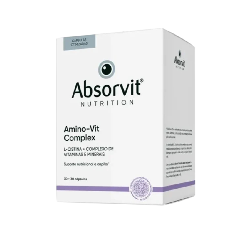 Absorvit Nutri Amino-Vit 30 Comp + 30 Caps | Energia + Cansaço