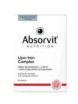 Absorvit Nutri Lipo-Iron Complex 30 Caps