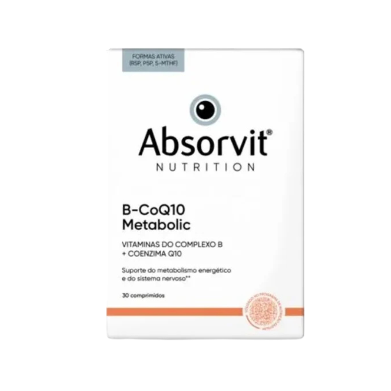 Absorvit B-CoQ10 Metabolic 30 Comp 
