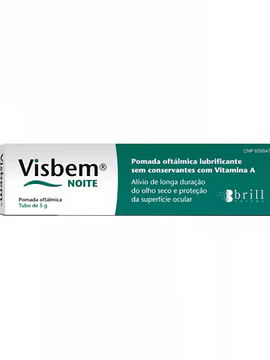Visbem Noite Pomada Oftálmica 5g
