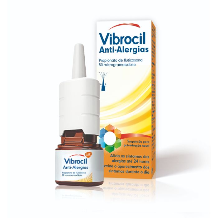 Vibrocil Anti-Alergias , 50 Μg/Dose Frasco Nebulizador 60 Dose Susp Pulv Nasal