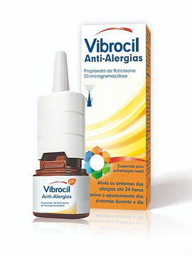 Vibrocil Anti-Alergias , 50 Μg/Dose Frasco Nebulizador 60 Dose Susp Pulv Nasal
