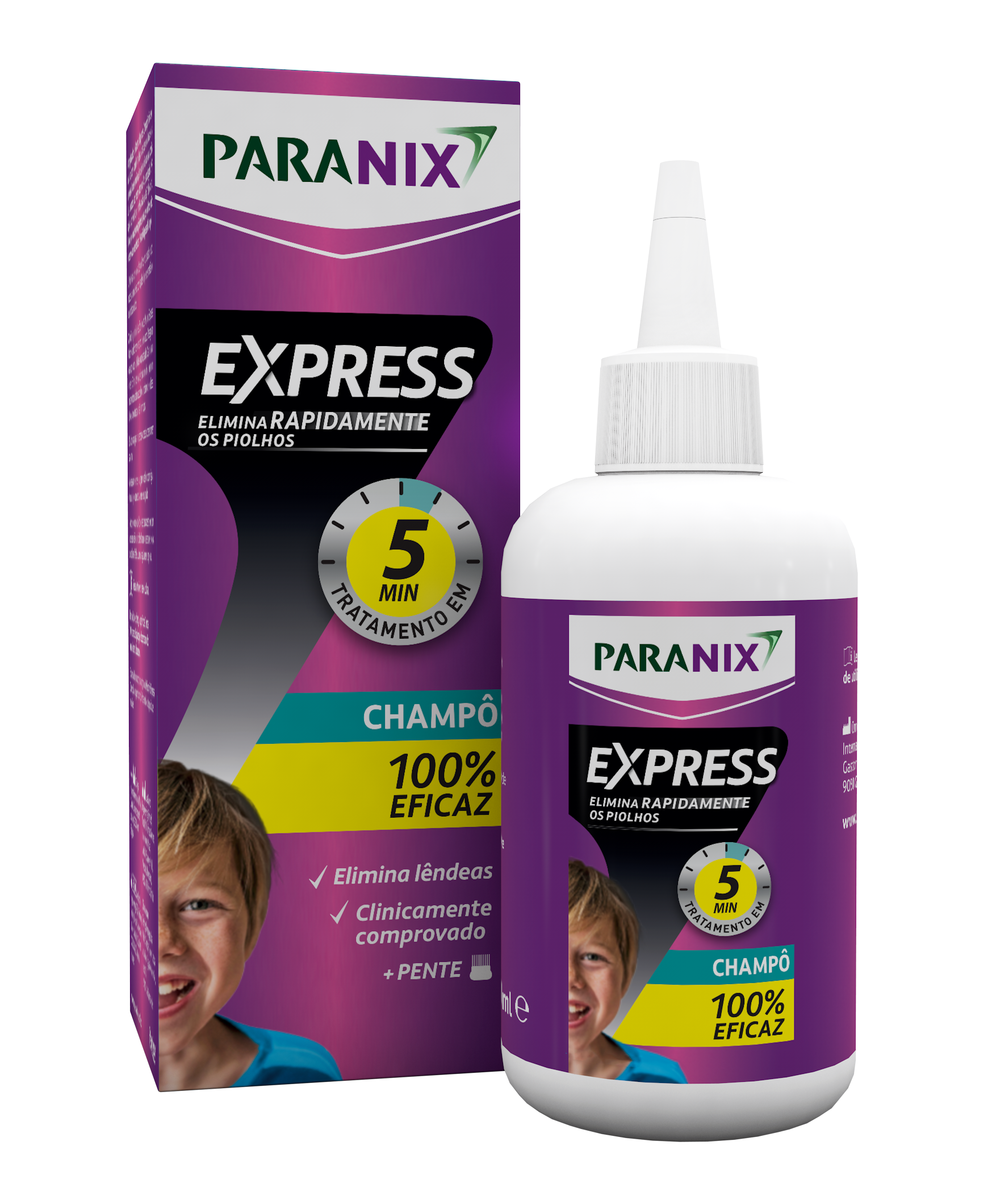 Paranix Express Champoo Tratamento Piolhos 200Ml