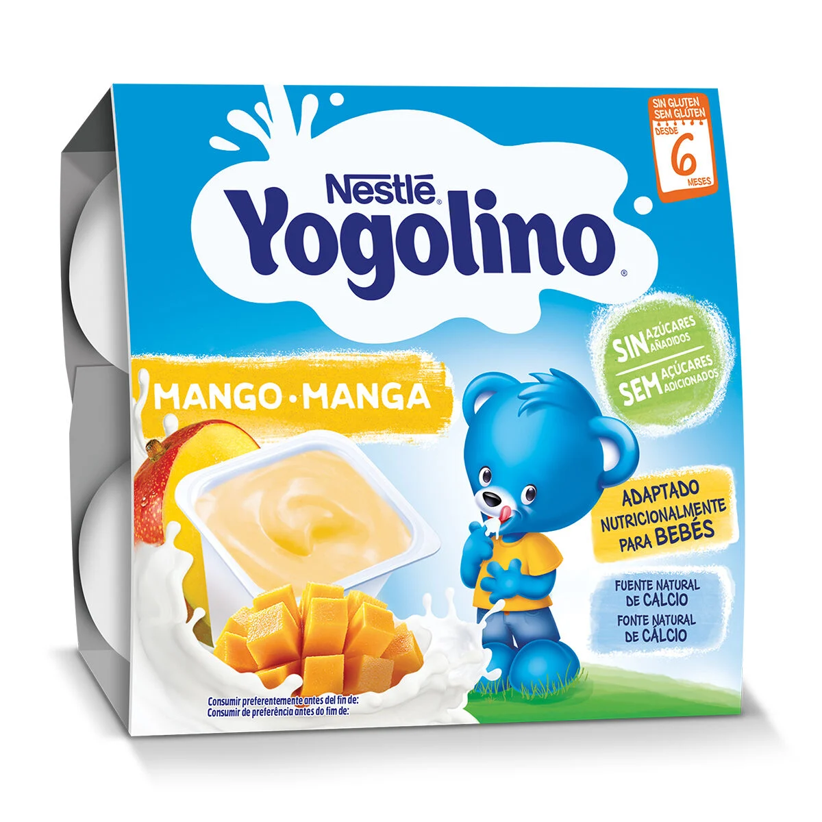 Nestlé Yogolino Manga 6M+ 4x100g