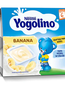 Nestlé iogolino Banana 6M+ 4x100g