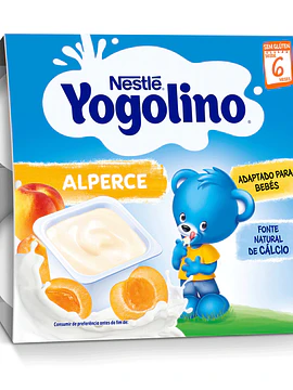 Nestlé Iogolino Alperce 6M+ 4x100g