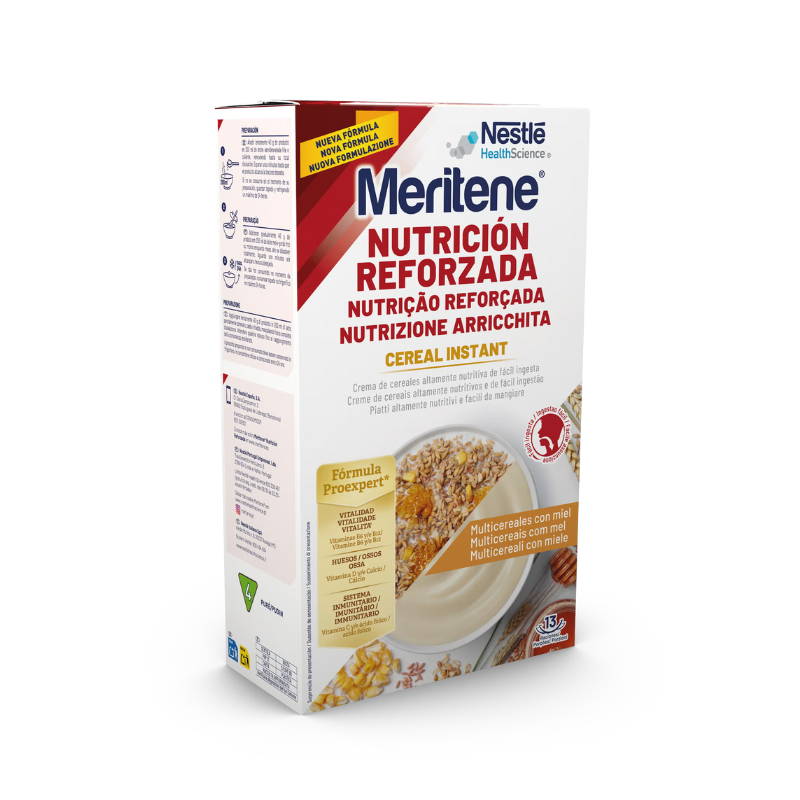 Meritene Cereal Instant 8 Cereais e Mel