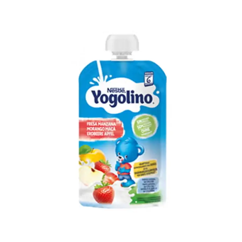 Nestlé Yogolino Maça e Morango 6M+ 100g