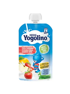 Nestlé Yogolino Maça e Morango 6M+ 100g