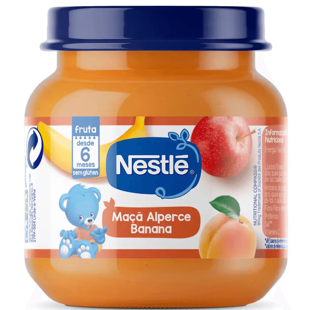 Nestlé Boião Maça/Alperce/Banana 6M+ 125g