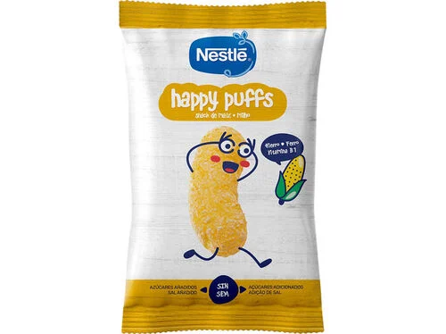 Nestlé Happy Puffs de Milho 12M+ 28g