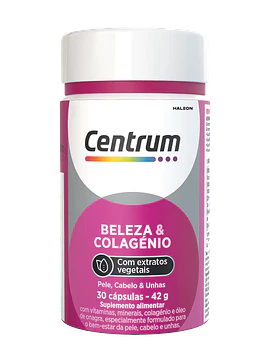Centrum Beleza e Colagénio 30 Cápsulas