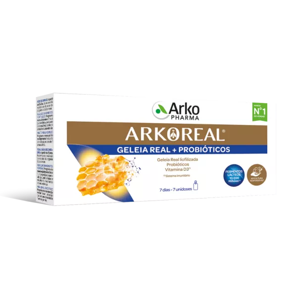 ARKOREAL GELEIA REAL + PROBIOTICOS 10 ML AMP.BEB X7