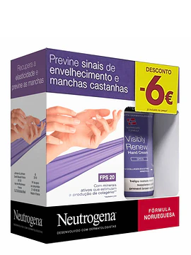 Neutrogena Creme de Mãos Antienvelhecimento FPS20 Duo 