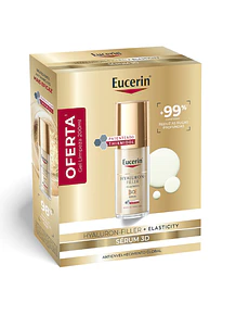 Eucerin Hyaluron Filler +Elasticity Sérum 3D + Oferta  Gel Limpeza 200ml