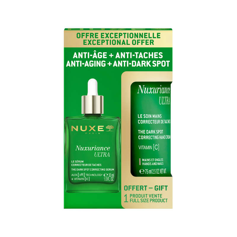 Nuxe Nuxuriance Ultra Sérum Anti manchas 30ml com Oferta Creme Mãos 75ml