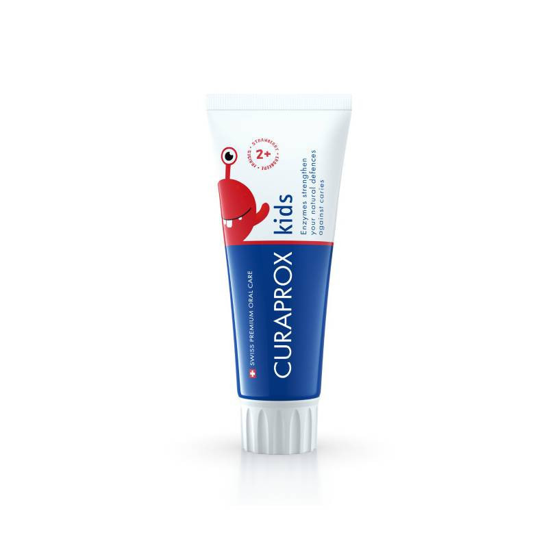 Curaprox Kids Pasta Dentes Morango 60ml 2 Anos +