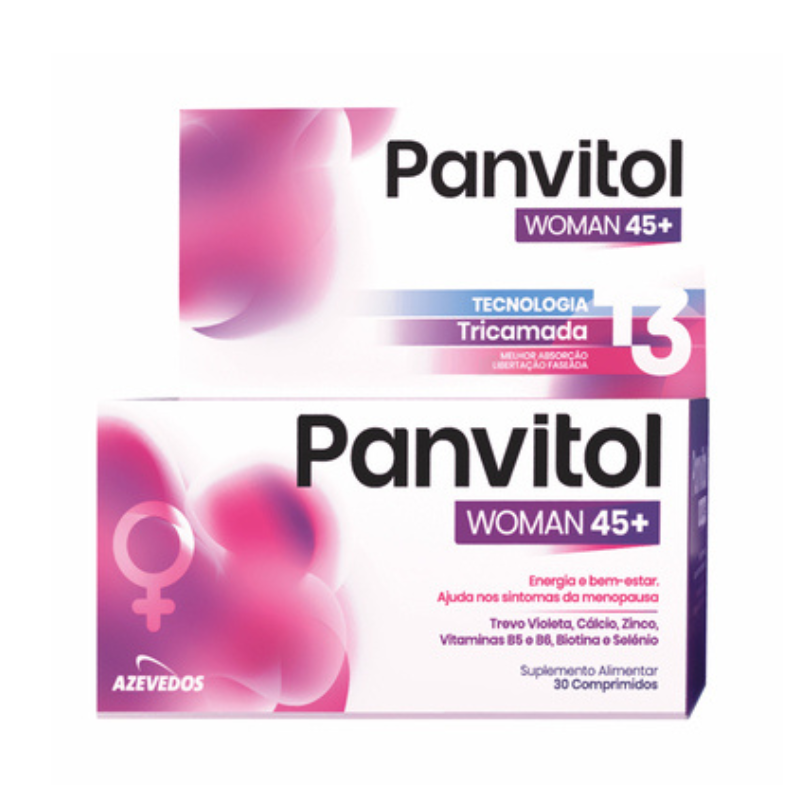 Panvitol Woman 45+ Comp X30 Comprimidos