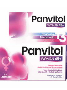 Panvitol Woman 45+ Comp X30 Comprimidos