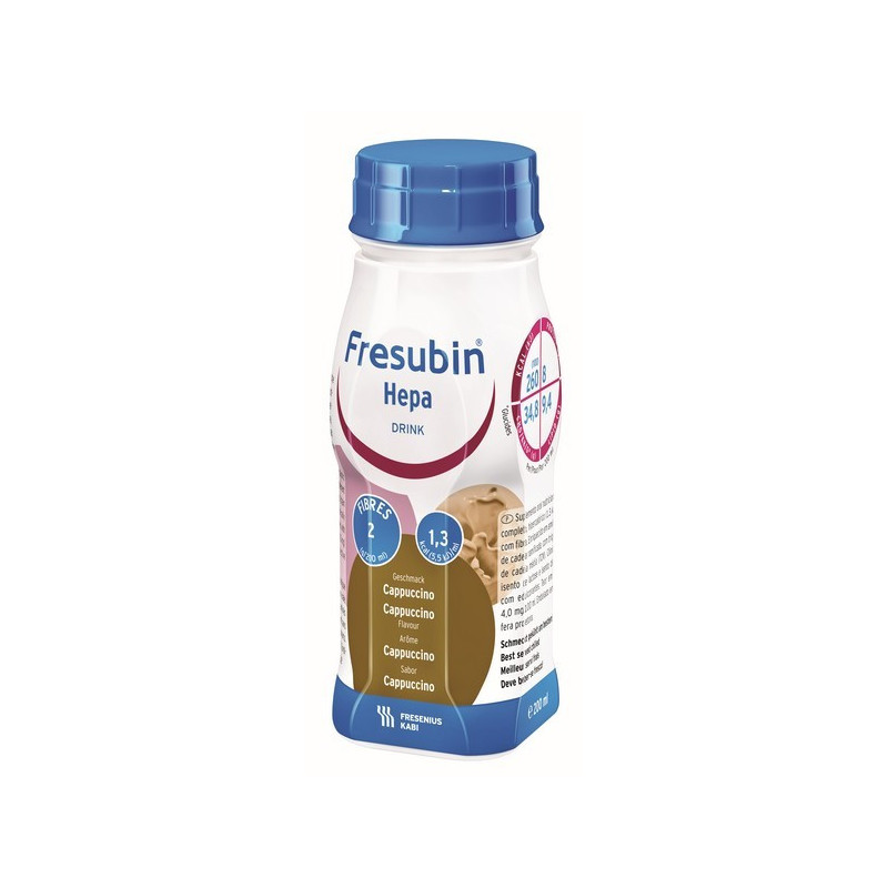 Fresubin Hepa Dr Sol Cappuccino 4 X 200 Ml