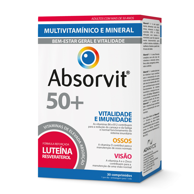 Absorvit 50+ x30 Comprimidos 