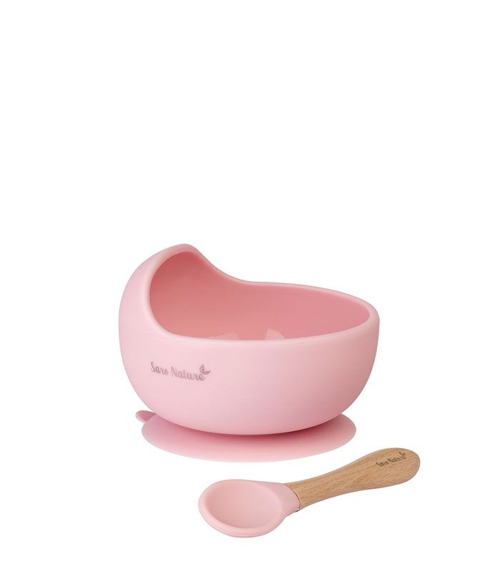 Saro Nature Set de Alimentação Wave 4m+ Rosa