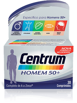 Centrum Homem 50+ X30 Comprimidos 