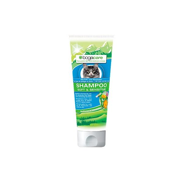 Bogacare Champô Soft & Sensitive Gatos 200ml