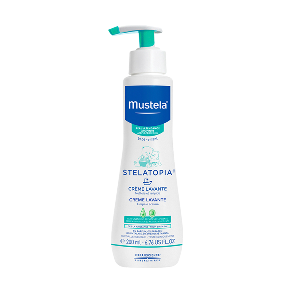 Mustela Bebé Creme Lavante Stelatopia  200 ml