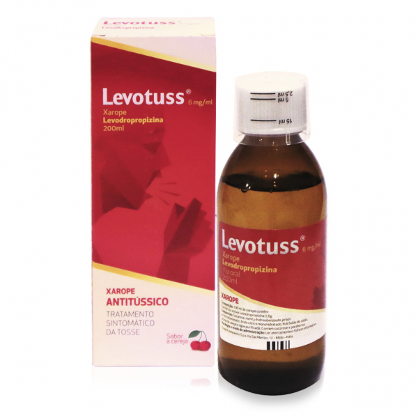 Levotuss, 6 mg/mL-200 mL x 1 xarope mL