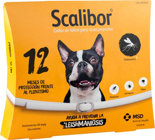 Scalibor Coleira 48 cm Inseticida para Cães Médios/Pequenos