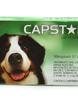 Capstar 57 Mg para Cães Grandes x6 Comprimidos 