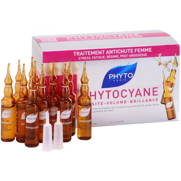 Phyto Phytocyane Serum 12 Ampolas  50% na 2 unidade