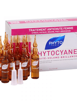 Phyto Phytocyane Serum 12 Ampolas + Champô Phytocyane